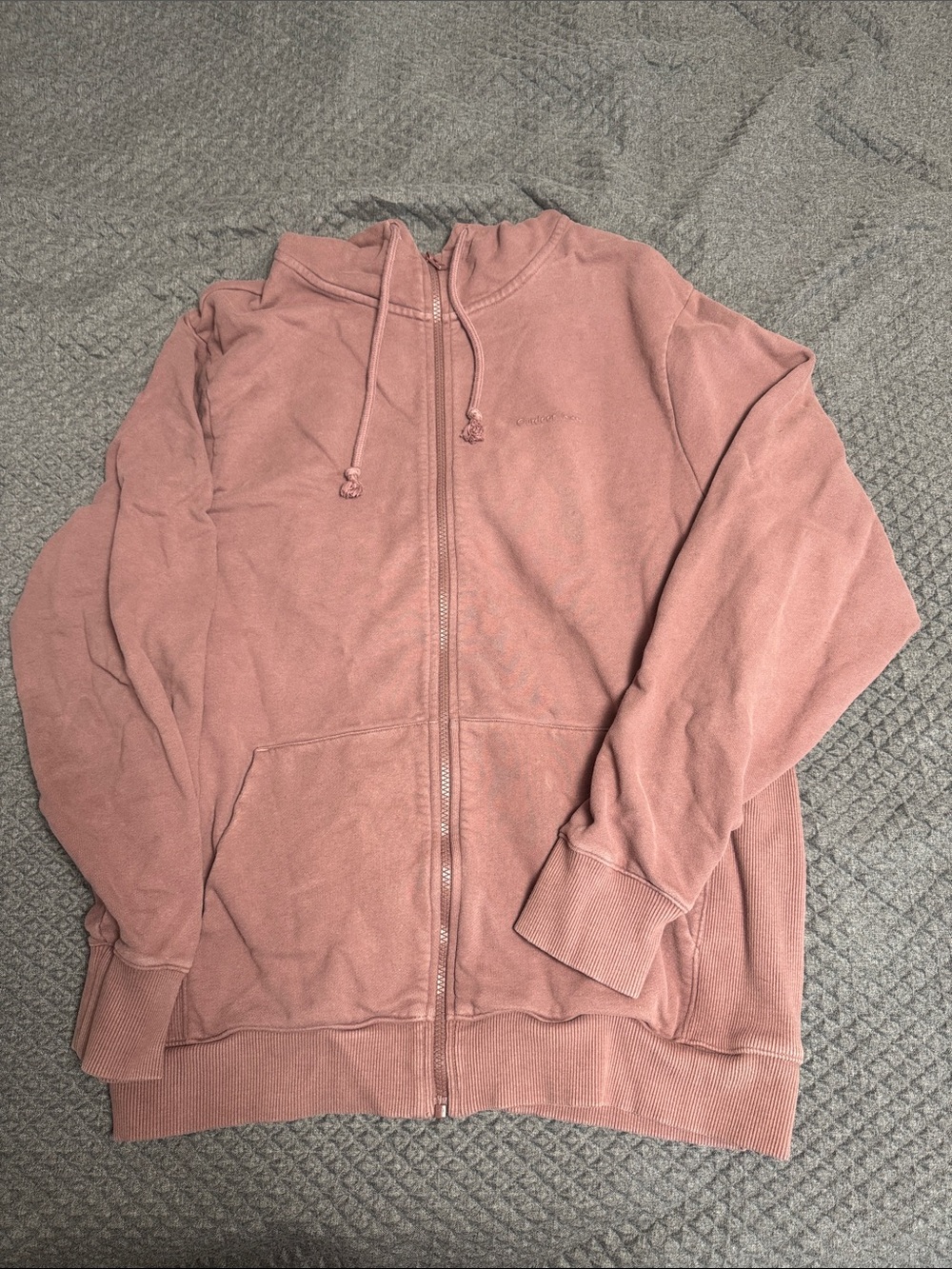 Outdoor Voices Full‑Zip Hoodie Jacket